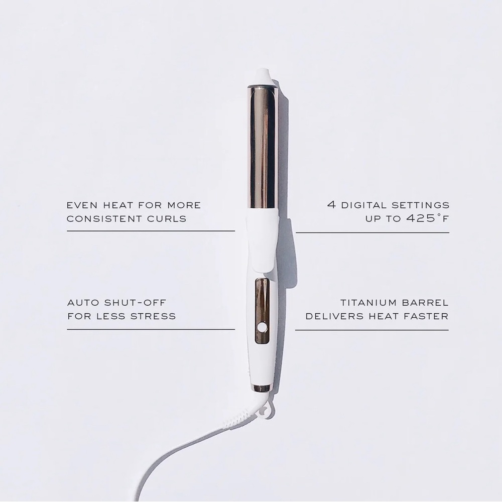 Kristin Ess 1 1/4” Curling Iron with Titanium Barrel